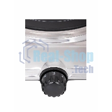 Плита настольная электрическая Energy EN-909 серебристый, 1,2 кВт, ТЭН, конфорки - 1, стеклокерамика, поворотные переключатели