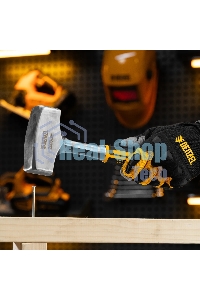 Кувалда Denzel 2 кг, цельнометаллическая, двухкомпонентная рукоятка