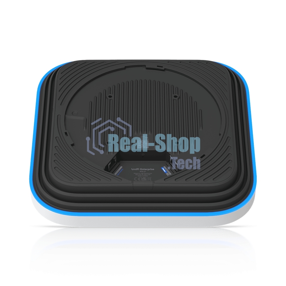 Точка доступа Wi-Fi Ubiquiti UniFi E7 AP 2,4+5+6 ГГц, Wi-Fi 7, 4х4 MU-MIMO, 802.3bt, 1х 10G RJ45, 1х 1G RJ45