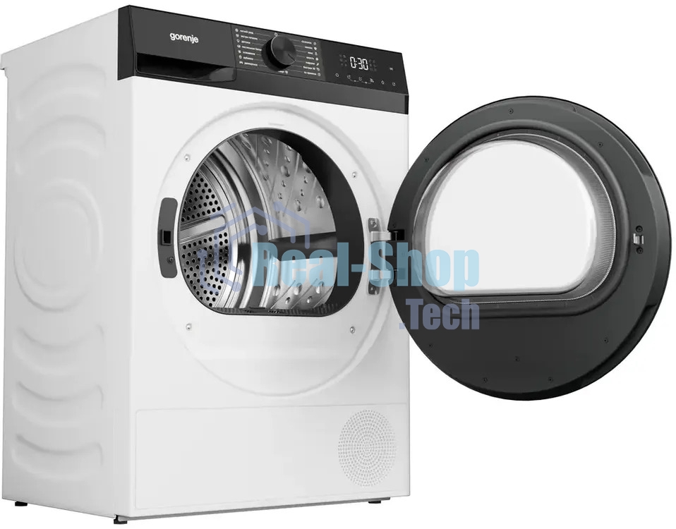 Сушильная машина Gorenje D2G2P7E/C белый, 7 кг, сушка - конденсационная, программ - 15, 59.5 x 84.5 x 54 см
