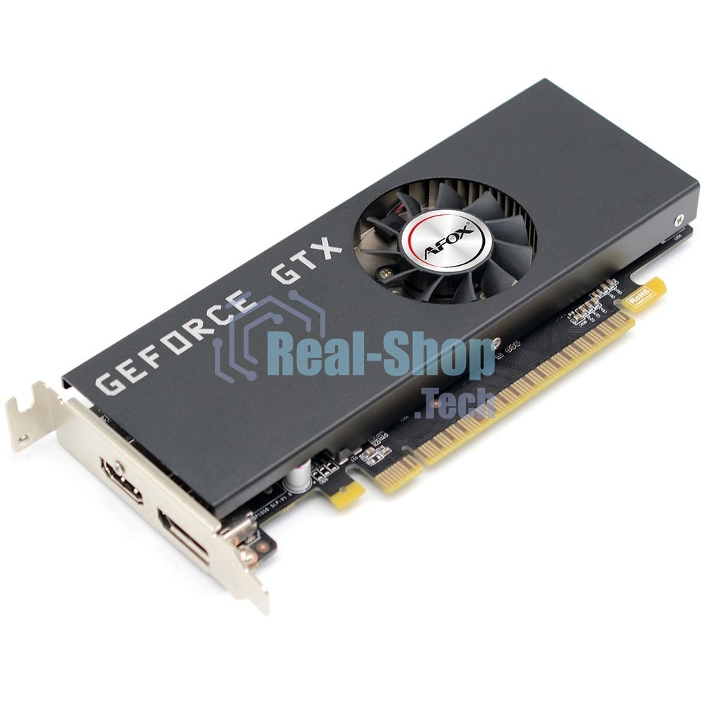Видеокарта Afox GTX1050Ti 4Gb GDDR5 128bit DP HDMI 1FAN LP RTL
