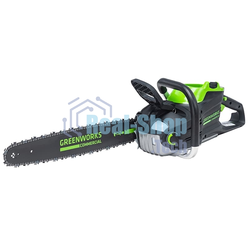 Цепная пила аккумуляторная GreenWorks GD82CS51, 82V, 51 см, бесщеточная, с 1хАКБ 5 А·ч. и ЗУ (2008307UB)
