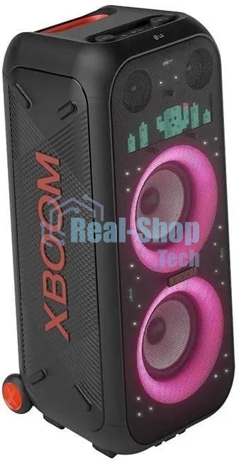 Минисистема LG XBOOM XL9T черный/красный 1000Вт USB BT