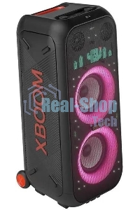 Минисистема LG XBOOM XL9T черный/красный 1000Вт USB BT