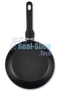 Сковорода Rondell Shell RDA-1928 круглая 24 см, покрытие: Xylan Plus ручка несъемная (без крышки) серый