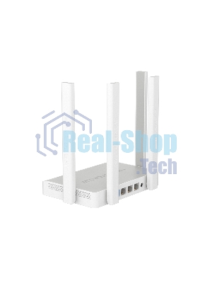 Гигабитный интернет-центр Netcraze Speedster (NC-3013) с Mesh Wi-Fi 5 AC1200, 4-портовым Smart-коммутатором и переключателем режима роутер/ретранслятор
