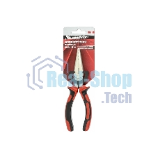 Длинногубцы Matrix NICKEL 17164 160 мм, прямые никелированные, двухкомпонентные рукоятки