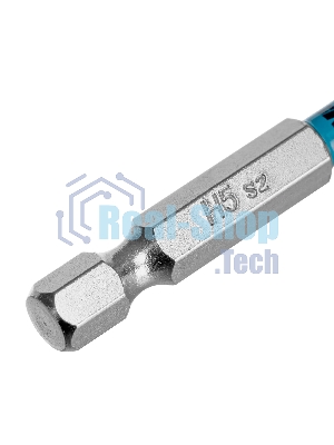 Бита Gross HEX 5х50 мм, сталь S2, шестигр., 10 шт.