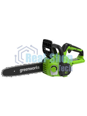 Цепная пила Greenworks G24CS25 аккум. 600Вт 0.8л.с. дл.шины:10