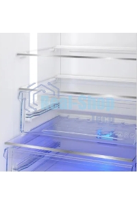 Холодильник Beko B3R0CNK362HS серебристый двухкамерный 220/100л морозилка снизу