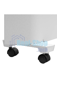 Конвектор Denzel XCE-2000 белый, 2000 Вт, 25 м2, термостат