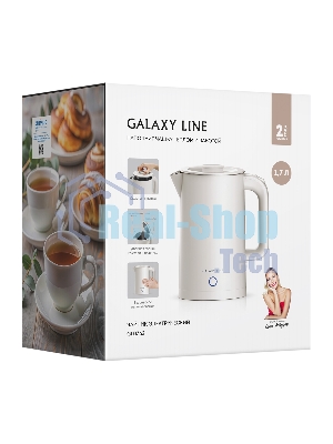 Чайник электрический Galaxy GL 0362 бежевый