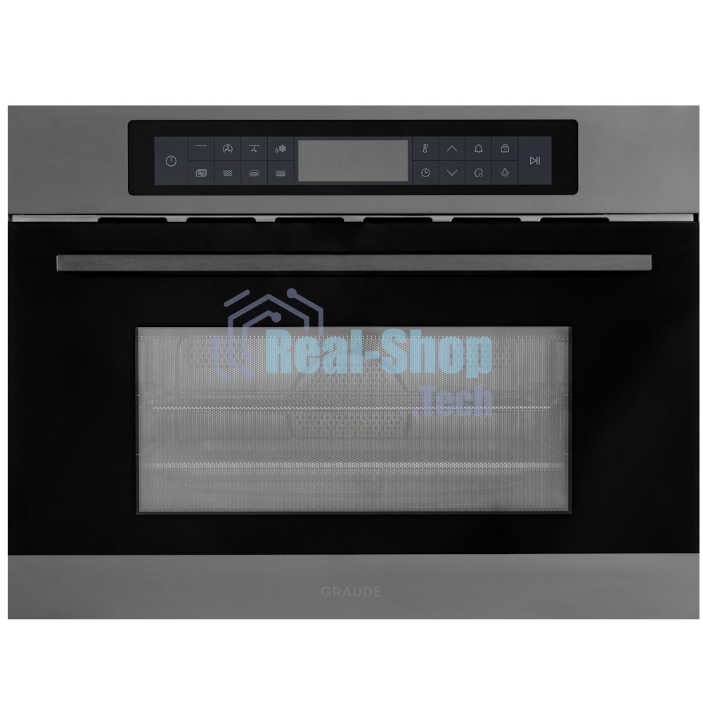 Микроволновая печь встраиваемая GRAUDE MWG 45.0 GE черно-серый, 38 л, 1000 Вт, переключатели - сенсор