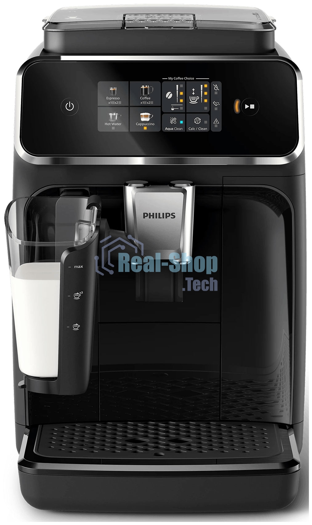 Кофемашина автоматическая PHILIPS EP2331/10 черный, исп. кофе - зерновой/молотый, 1,8 л, 1500 Вт, 15 бар