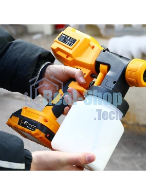 Краскопульт электрический аккумуляторный DEKO SG20DK, 20В, 800 мл, 1x3.0А·ч 083-1133