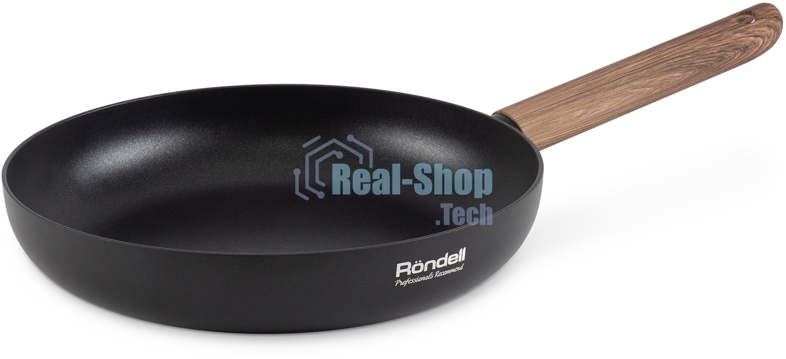 Сковорода Rondell Maple RDA-1938 круглая 26 см, покрытие: антипригарное ручка несъемная (без крышки) черный