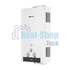 Водонагреватель газовый Edisson HEAT H 20 D белый, проточный, 10 л/мин, 20 кВт, газ-контроль