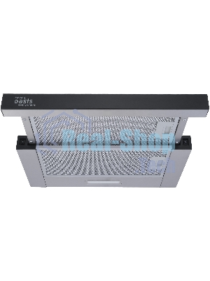 Вытяжка встраиваемая телескопическая Oasis UV-60G черное стекло, 60 см, 500 куб. м/ч, 42 дБ