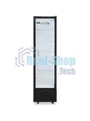 Холодильная витрина Бирюса Б-B300D черный однокамерный 345 л