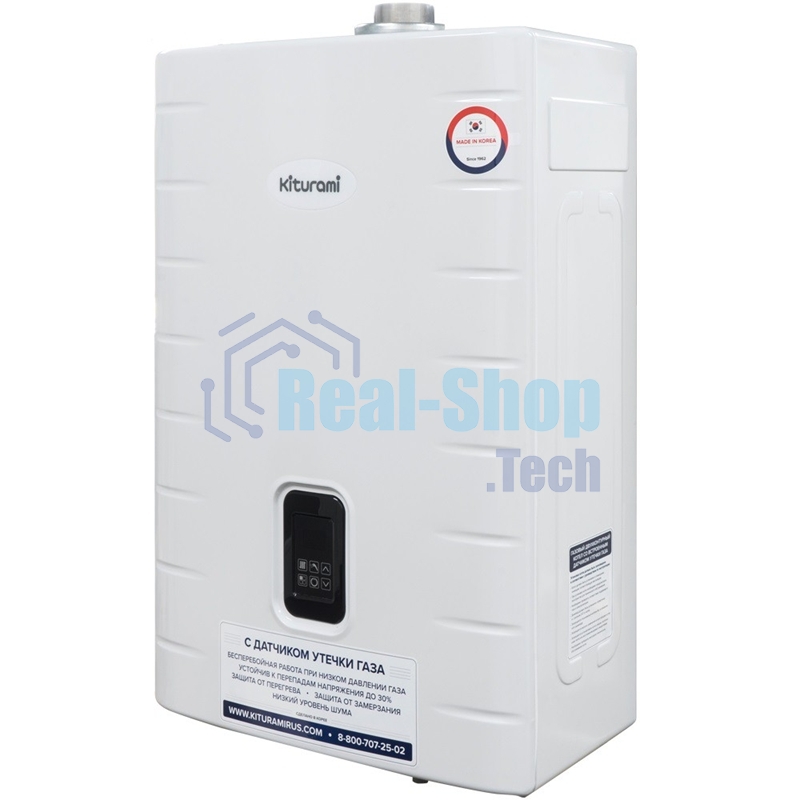 Котел газовый настенный двухконтурный KITURAMI World Alpha-24