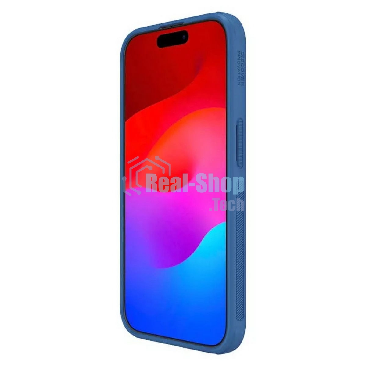 Чехол Super Frosted Shield Pro Magnetic Case, синий, (AP IP15 Pro)