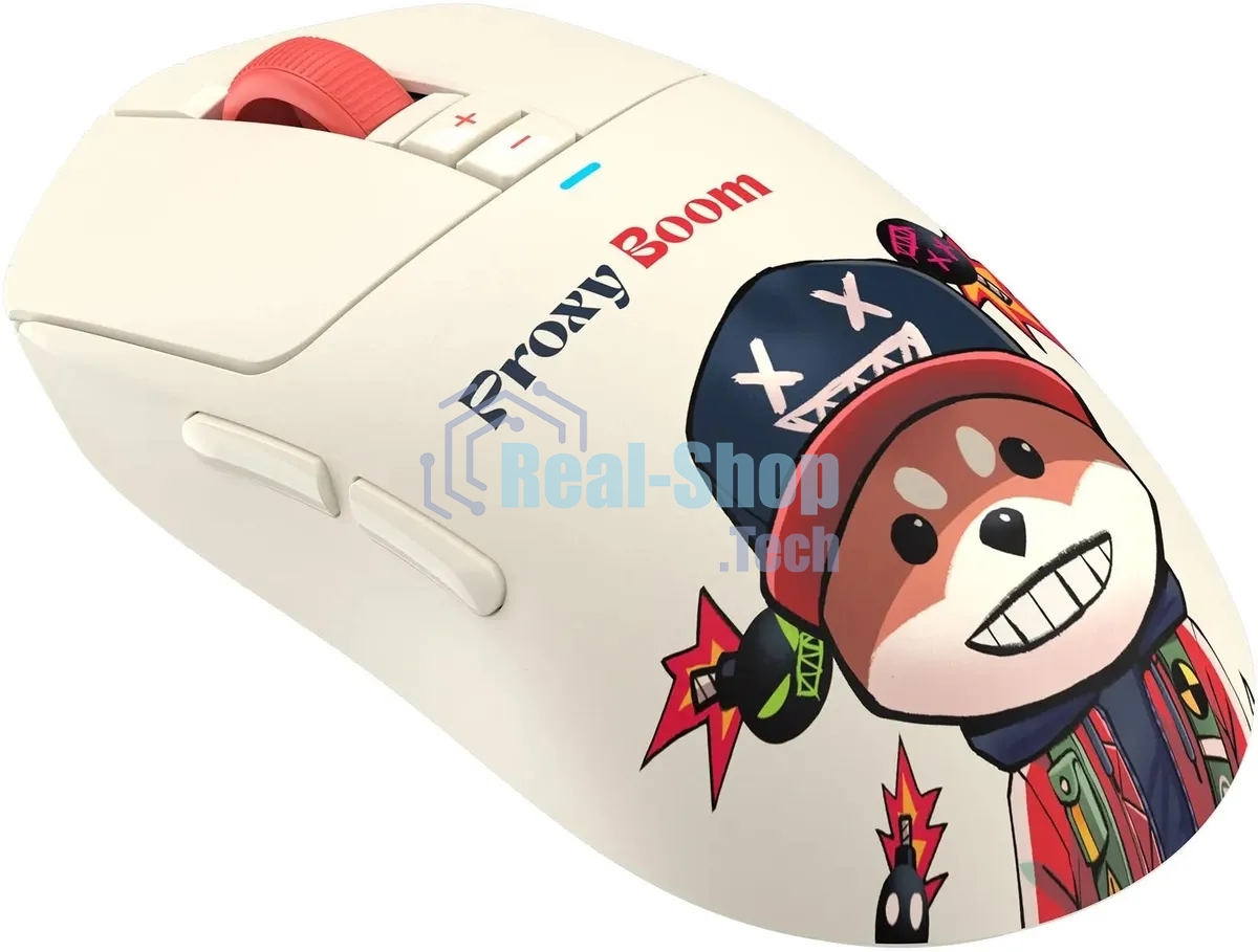 Мышь беспроводная/проводная A4Tech Bloody R72 Ultra Proxy Boom бежевый, 20000 dpi, радиоканал, USB, кнопки - 7