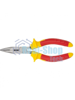 Длинногубцы Matrix изогнутые insulated 160 мм, двухкомпонентные рукоятки