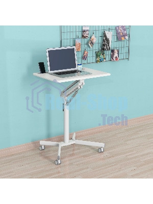Стол для ноутбука Cactus VM-FDS101B столешница МДФ белый 70x52x107см (CS-FDS101WWT)