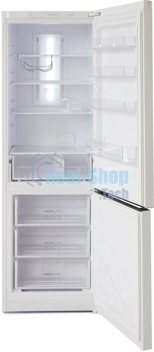 Холодильник Бирюса Б-960NF белый двухкамерный 240/100л морозилка снизу, No Frost