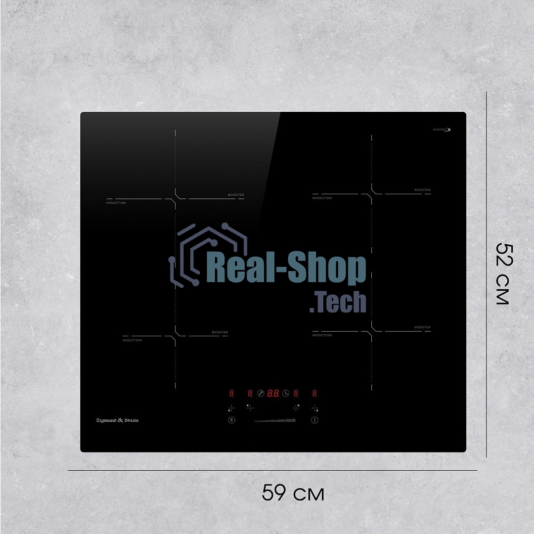 Индукционная варочная панель Zigmund & Shtain CI 60.6 B черный
