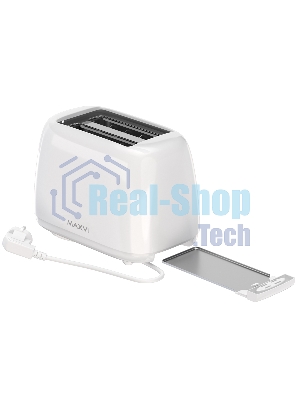 Тостер Maxvi KT723P белый