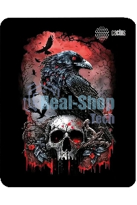 Коврик для мыши Cactus Raven 250x200x3мм (CS-MP-D14S)