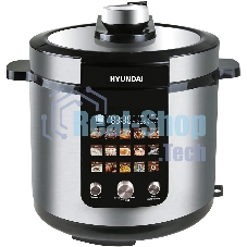 Мультиварка-скороварка Hyundai HYMC-2402 6л 1200Вт серебристый/черный
