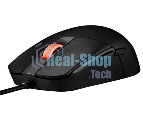 Мышь проводная ASUS P518 ROG STRIX IMPACT III черный, 12000 dpi, USB, кнопки - 5