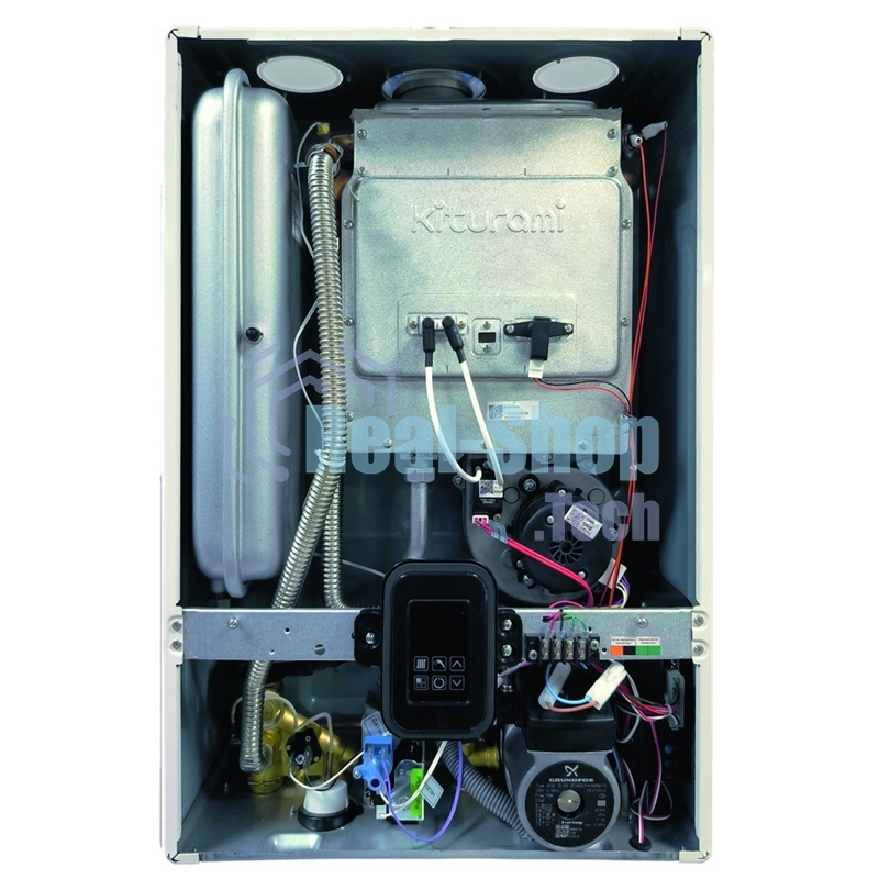 Котел газовый настенный двухконтурный KITURAMI World Alpha-24