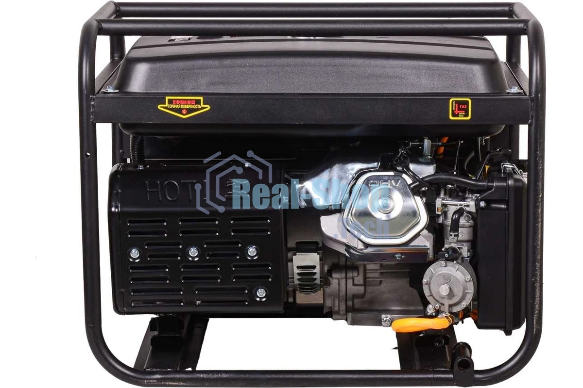 Электрогенератор бензиновый гибридный Huter DY6500LXG, 5 кВт, 71 дБ, 75 кг