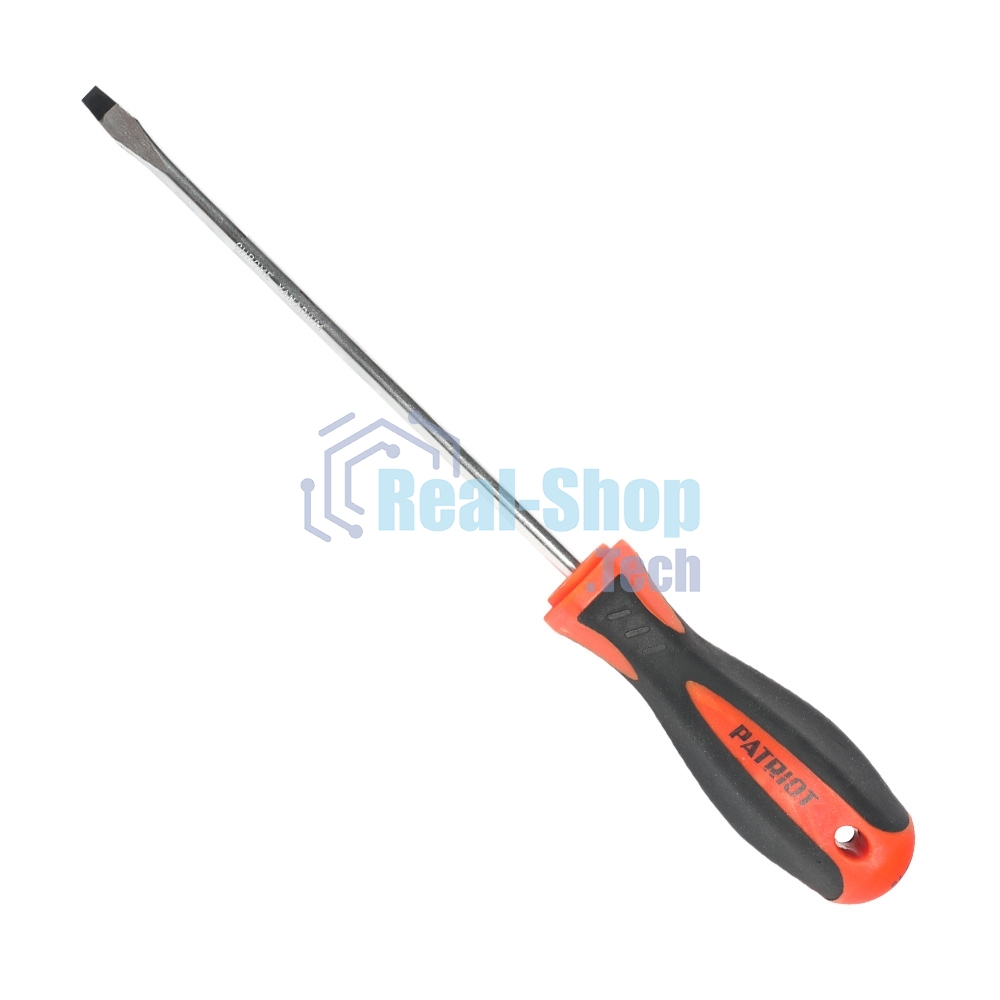 Отвертка Patriot SL5x150, CR-V, магнитная, двухкомпонентная рукоятка