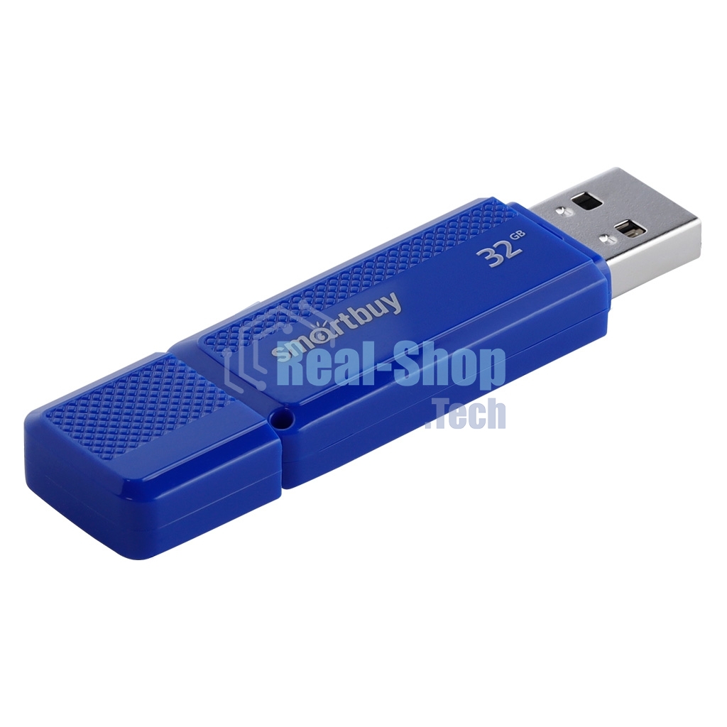 Флешка USB Smartbuy 32Gb Dock Blue