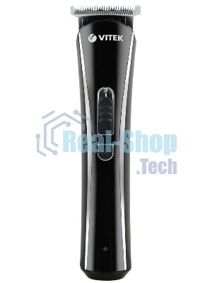 Триммер Vitek VT-2548 BK сеть/аккумулятор. Встроенная аккумуляторная батарея NiMh 2x1,2V AAA 800 mAh. Время зарядки от сети 8ч. Время автономной работы 45мин. Влажная очистка. Детальный триммер. Индикатор зарядки. Число установок длины 8. Максимальная длина стрижки 12мм. Минимальная длина стрижки 0,4. Способ регулировки длины регулировкой длины лезвий/сменой насадок. Материал лезвий высокачественная сталь. Число насадок 5. Стрижка бороды. Триммер для носа/ушей. Насадка для бритья. Аксессуары: Щеточка, смазочное масло.