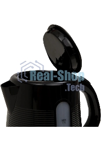 Чайник электрический Oasis making everywhere K-1PB 1.7 л, 2200 Вт, черный