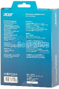 Мышь проводная Acer OMW160 черный, 6400 dpi, USB, кнопки - 8