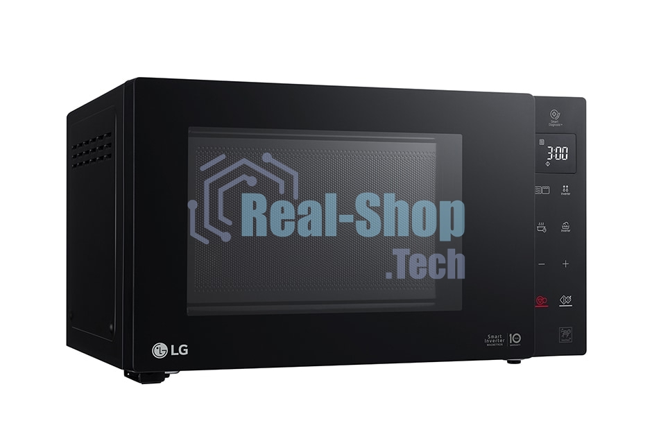 Микроволновая печь LG MB63W35GIB черный, 23 л, 1000 Вт, переключатели - сенсор