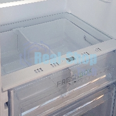 Холодильник Бирюса C6135 серебристый металлопласт двухкамерный 240/60л морозилка сверху, автоматическое оттаивание