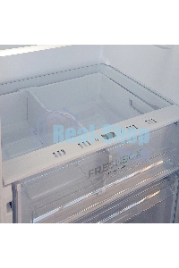 Холодильник Бирюса C6135 серебристый металлопласт двухкамерный 240/60л морозилка сверху, автоматическое оттаивание