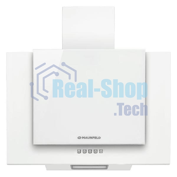 Вытяжка наклонная Maunfeld Wind 60 A белый, 60 см, 700 куб. м/ч, 47 дБ