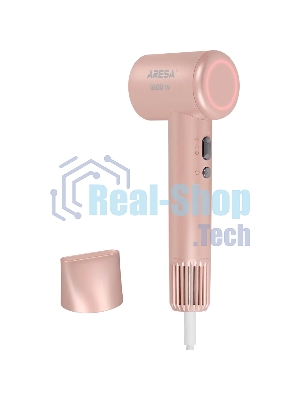 Фен ARESA AR-3234 розовый, 1600 Вт, ионизация