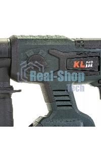 Профессиональный бесщеточный перфоратор аккумуляторный KLPRO KLPM18B-20 (18В, Li-ion-2шт, 2.0А·ч, 1,7Дж, SDS-plus, З/У,сумка)