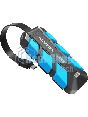 Внешний SSD ADATA SC740, 1TB, USB 3.2 Gen 2 Type-C, R/W 1050/1000, синий