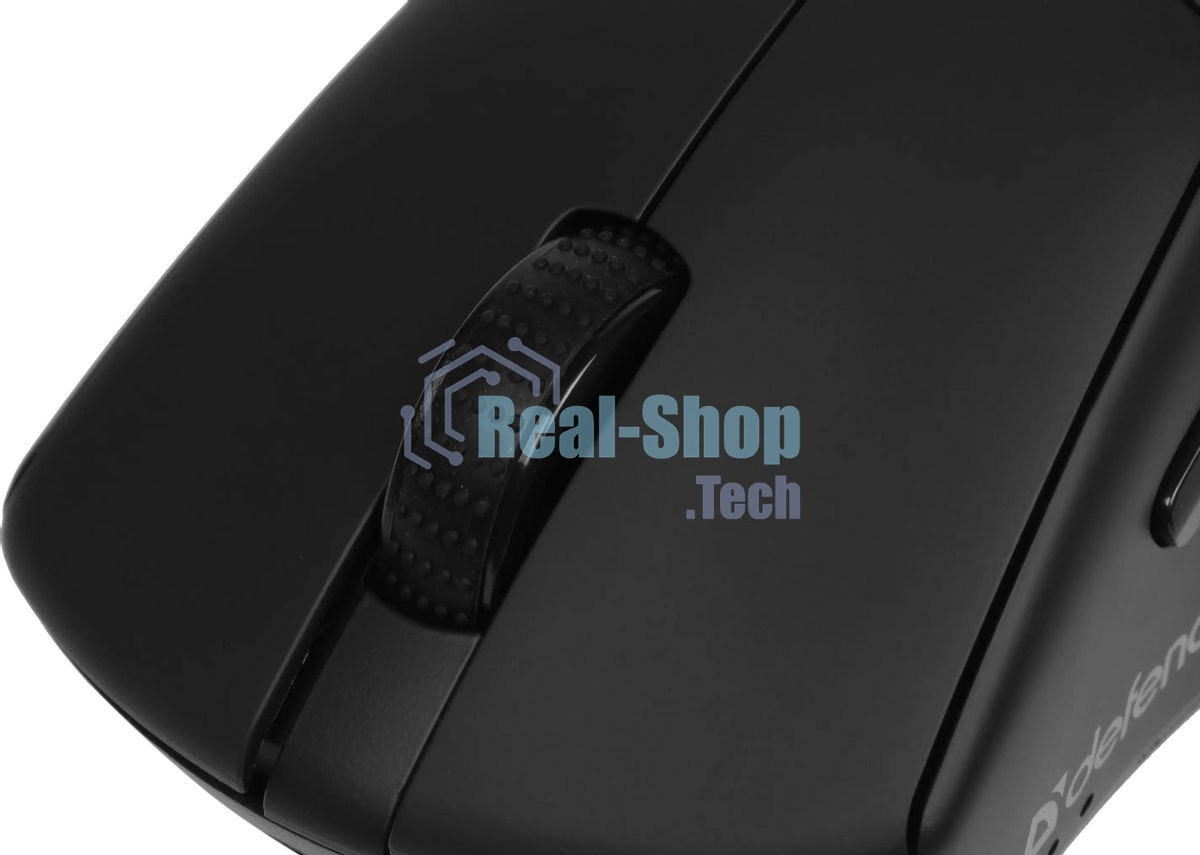 Мышь беспроводная Defender Delata GM-082 черный, 12000 dpi, радиоканал, Bluetooth, USB, кнопки - 6