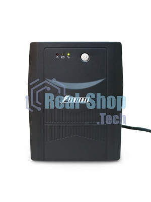 Источник бесперебойного питания Powerman UPS Back Pro 1500 black (линейно-интерактивный, 1500VA, 900W, 4xEURO) (6117061)